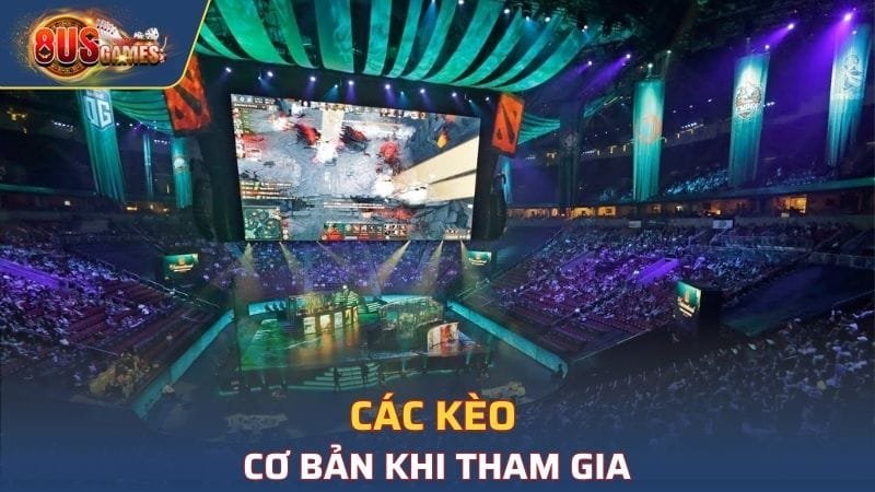 Các kèo cơ bản khi tham gia